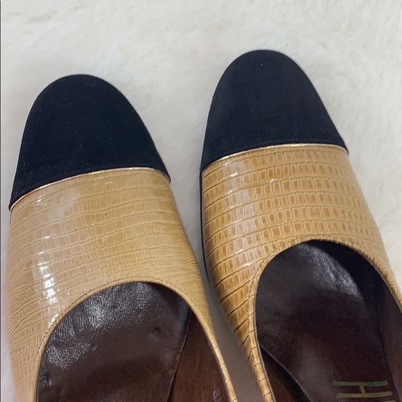 ⬇️HILL & DALE Vintage Slingback Heels Sz 8.5S - Picture 3 of 8